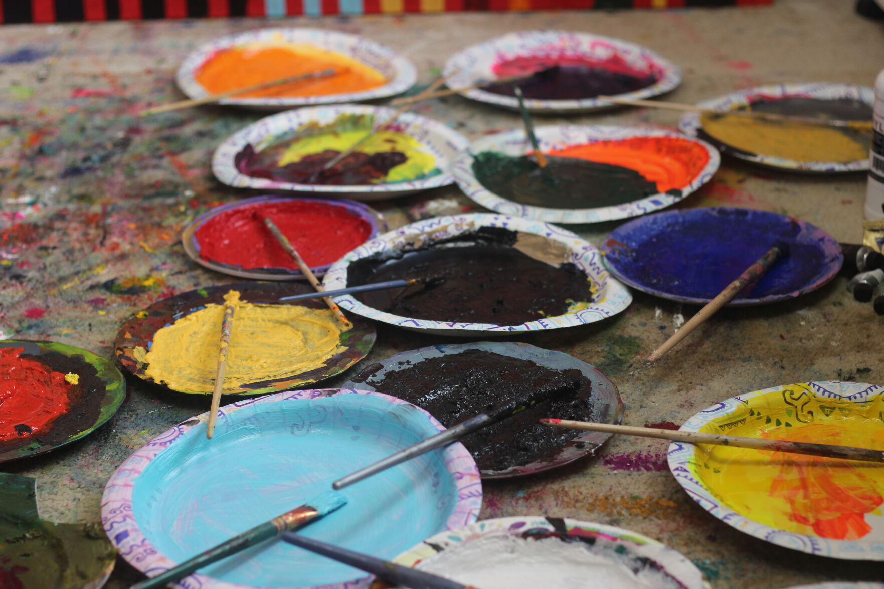 Oil paints
